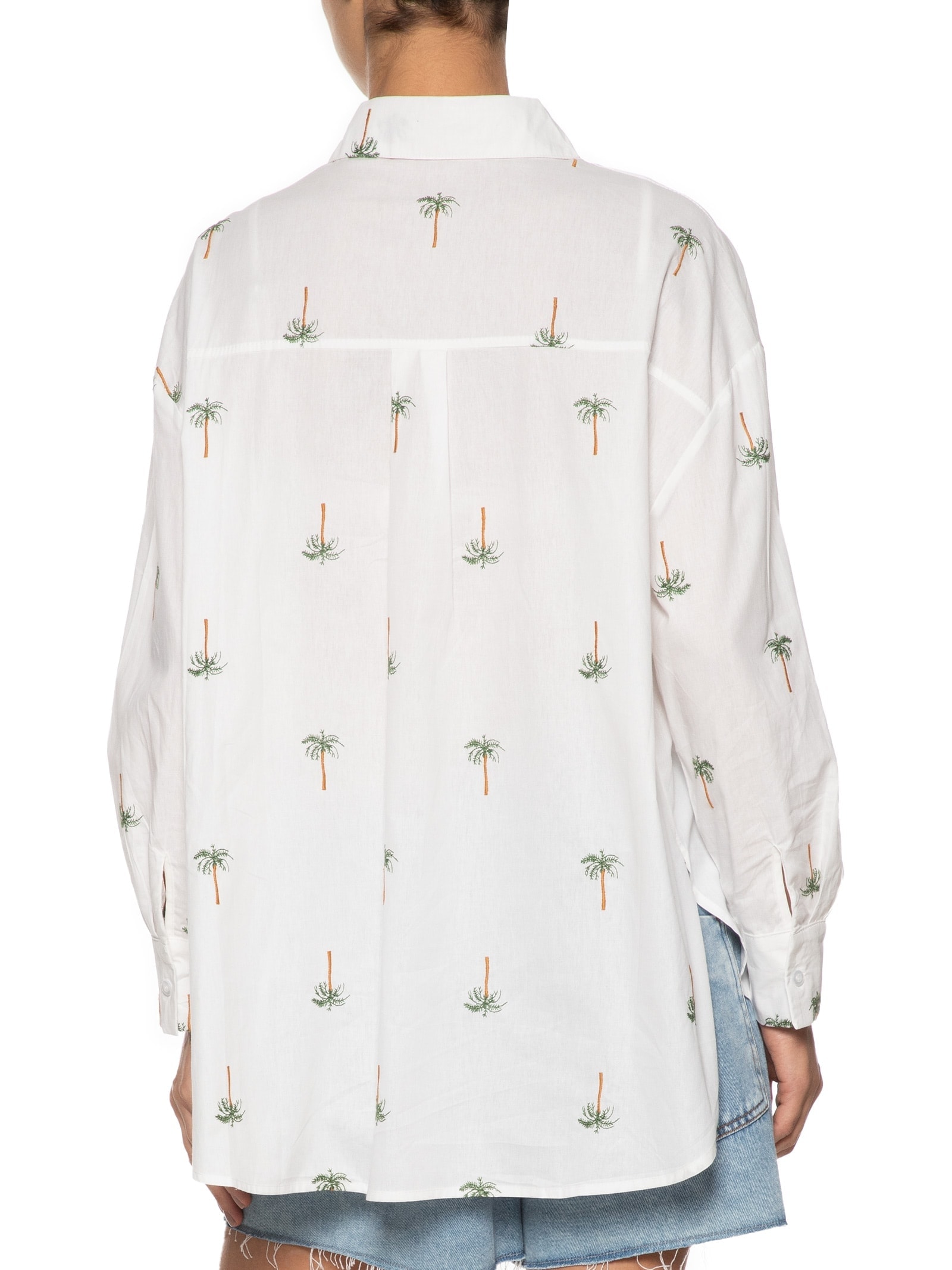 Camisa Feminina Estampada Off White Mktbeach