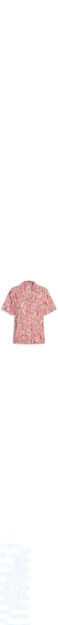 Camisa Feminina Estampada - Vermelho