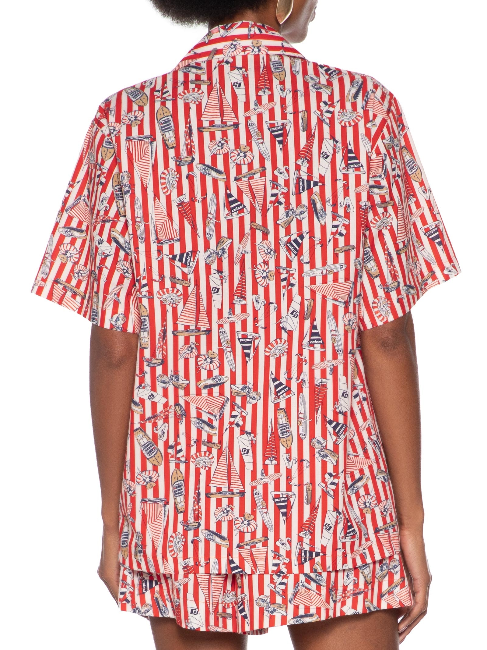 Camisa Feminina Estampada Vermelho Colcci