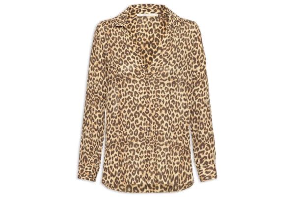 Camisa Feminina Ggt Estampa Onça - Animal Print