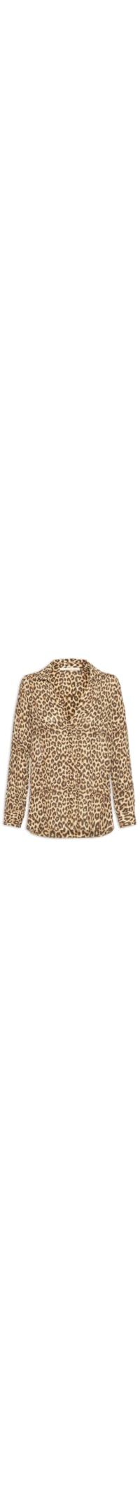 Camisa Feminina Ggt Estampa Onça - Animal Print