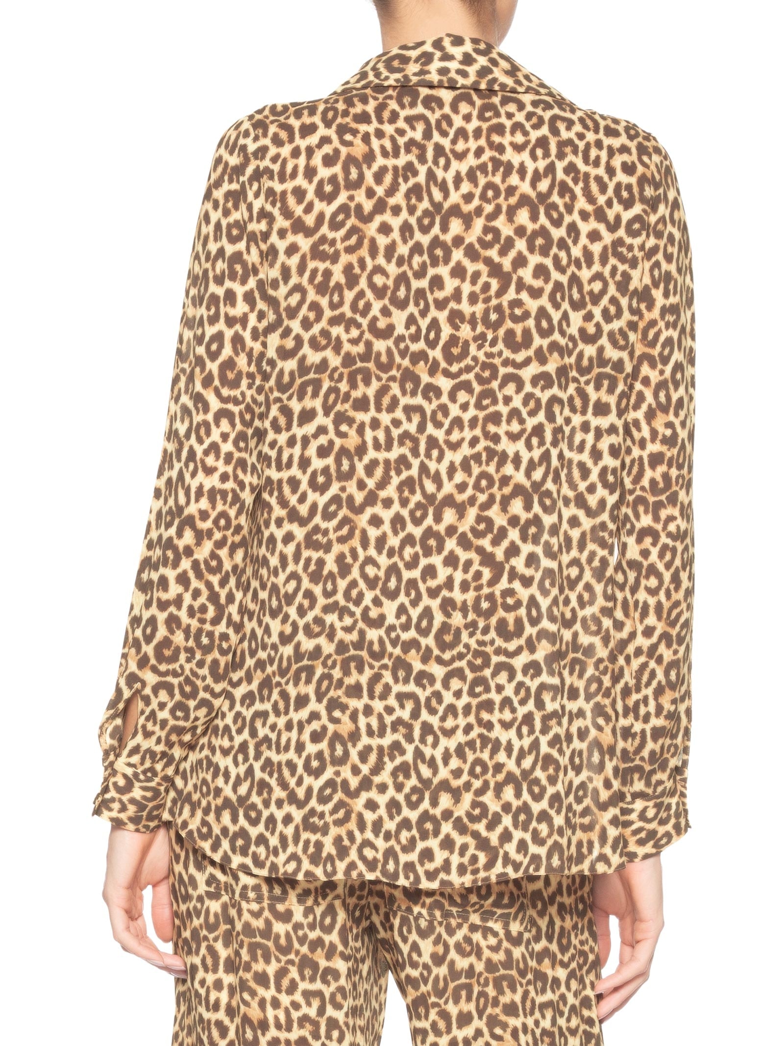 Camisa Feminina Ggt Estampa Onça Animal Print Maria Filó