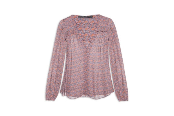 Camisa Feminina GGT Estampa Tuk - Roxo