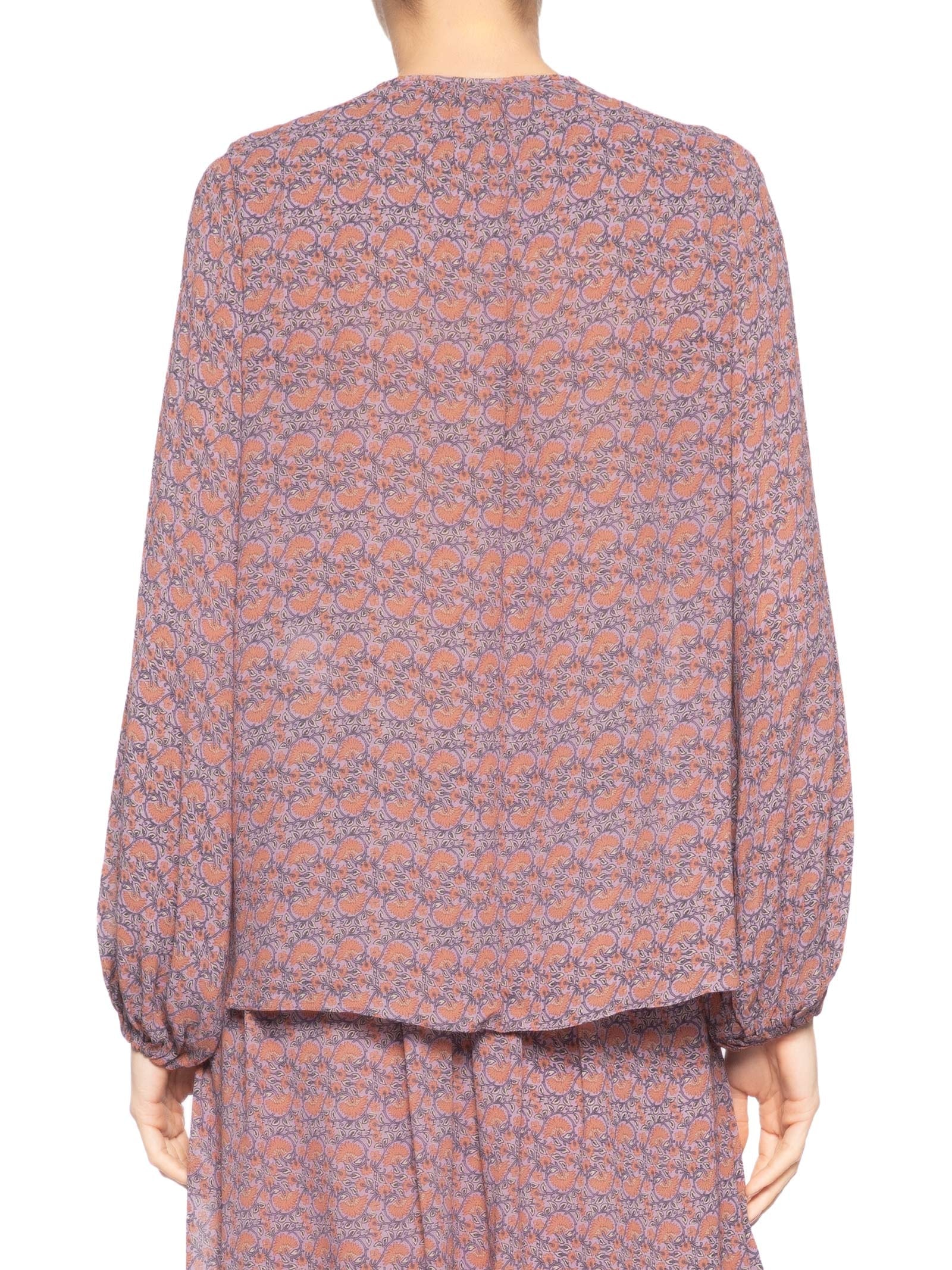 Camisa Feminina GGT Estampa Tuk Roxo Maria Filó
