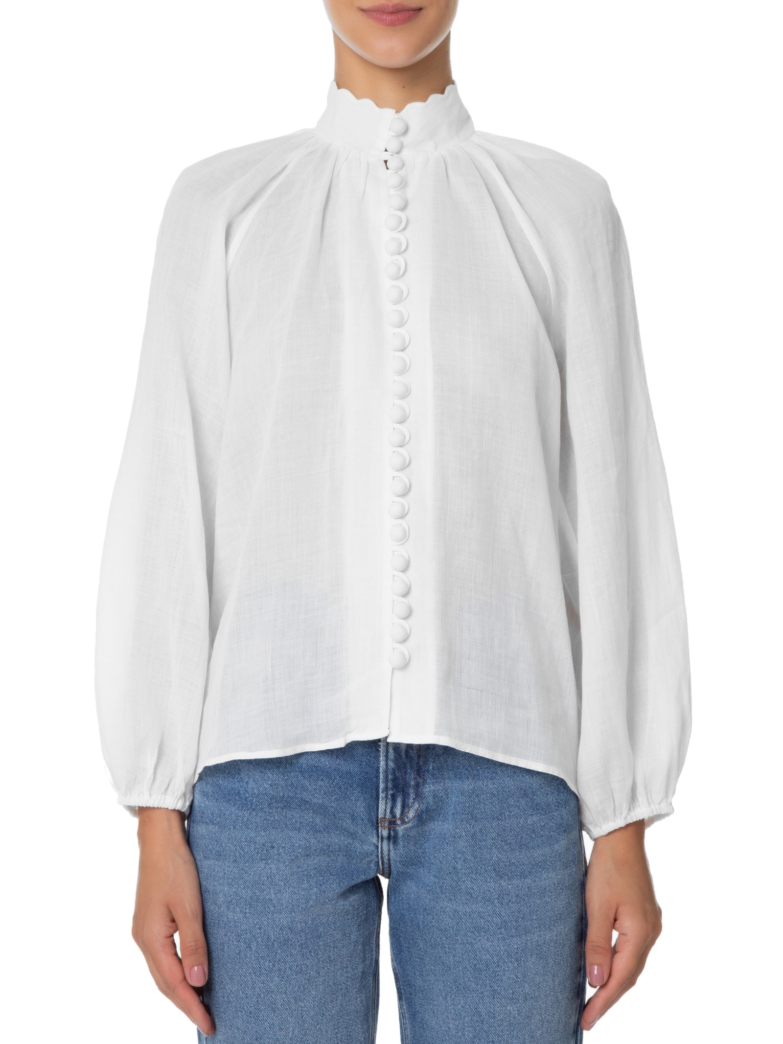 Camisa Feminina Giu Branco Le Lis