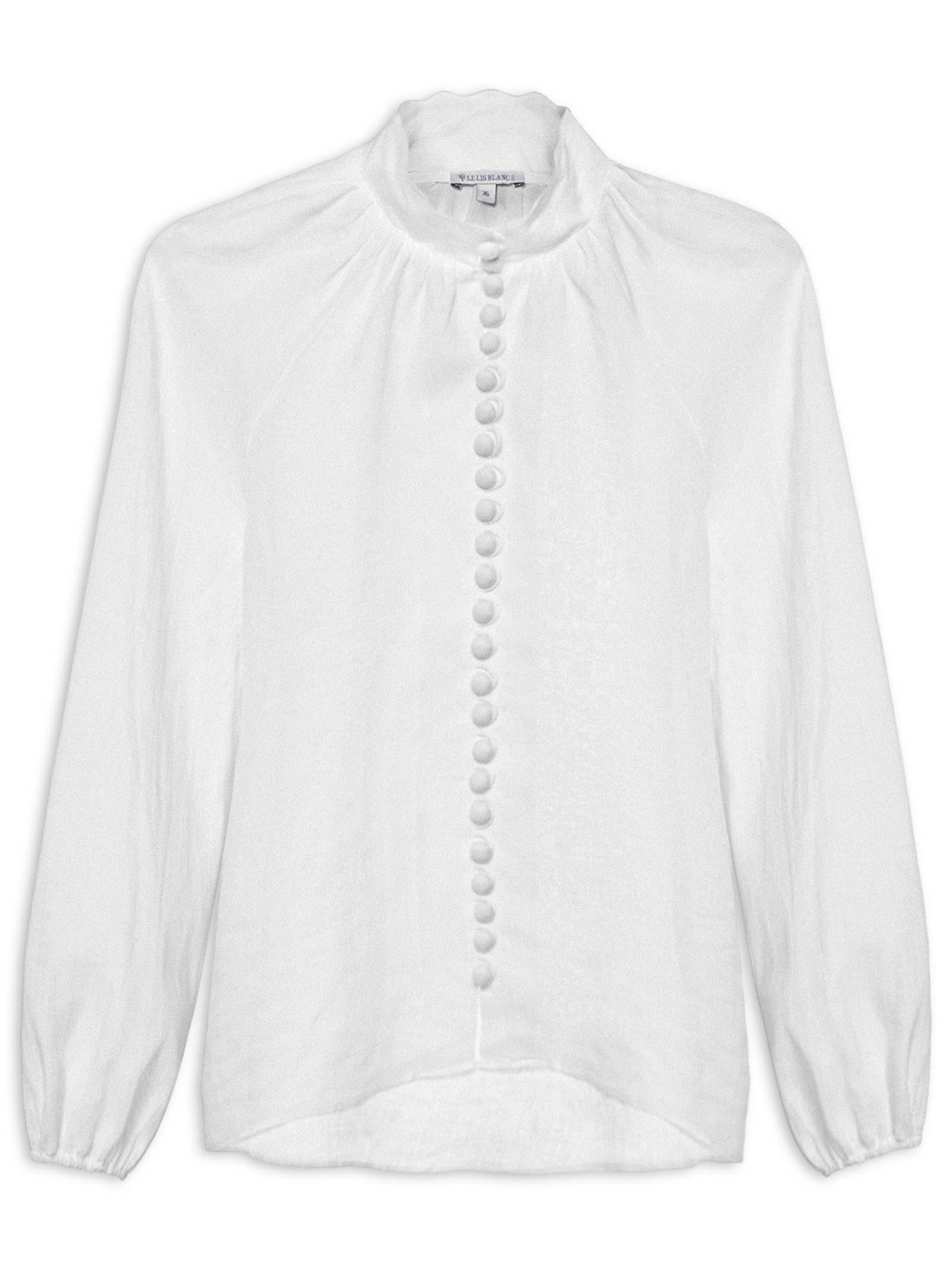 Camisa Feminina Giu Branco Le Lis