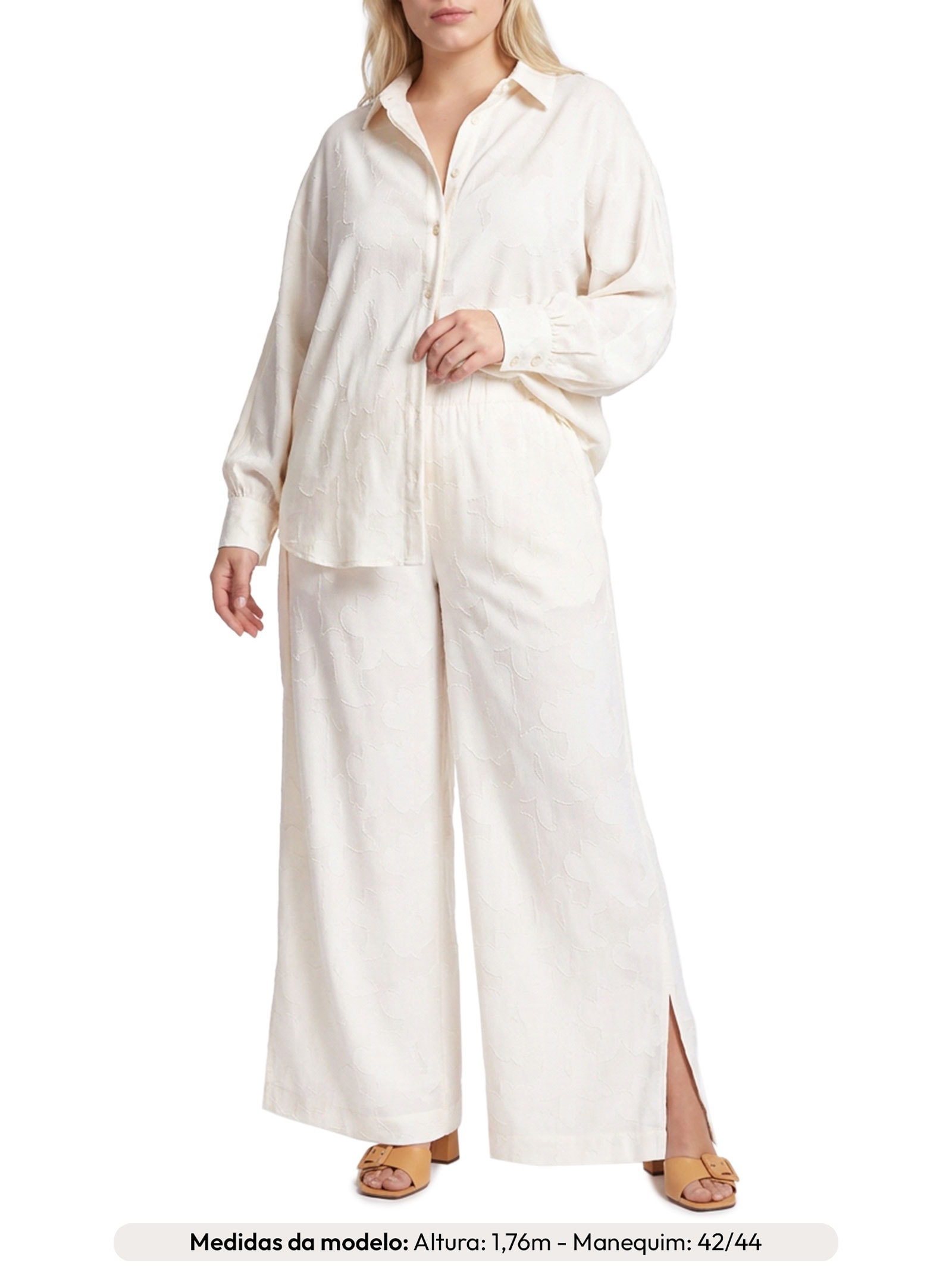 Camisa Feminina Grace Branco Le Lis