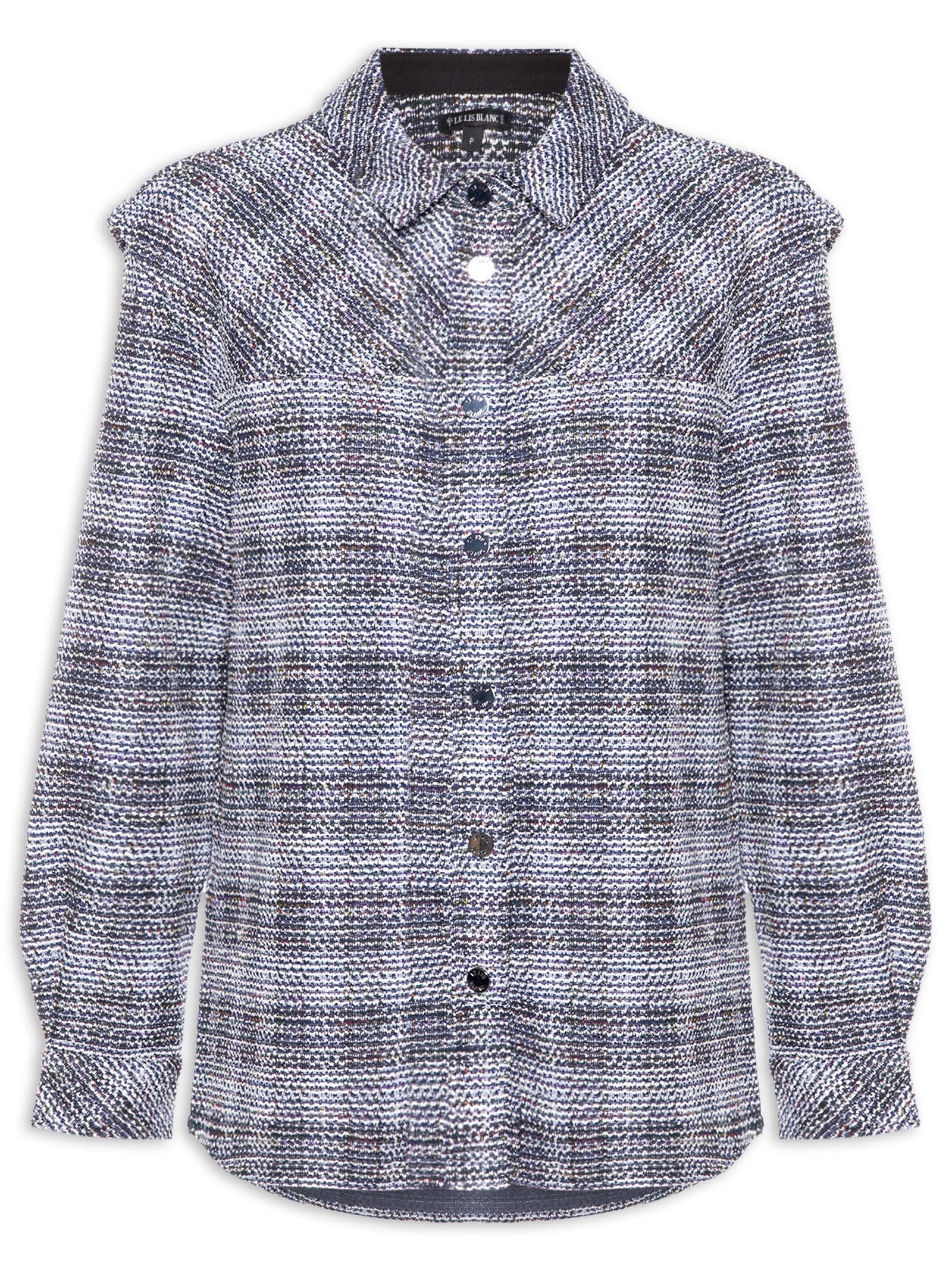 Camisa Feminina Hanna Cinza Le Lis