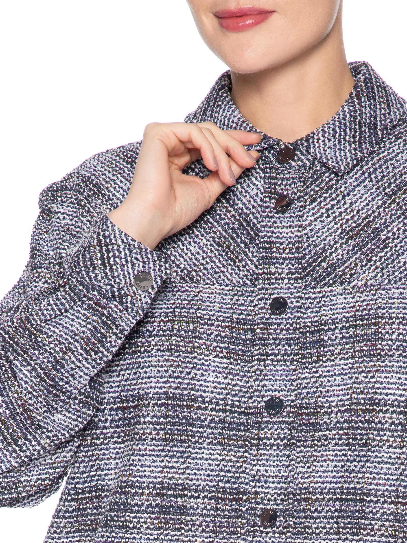 Camisa Feminina Hanna Cinza Le Lis