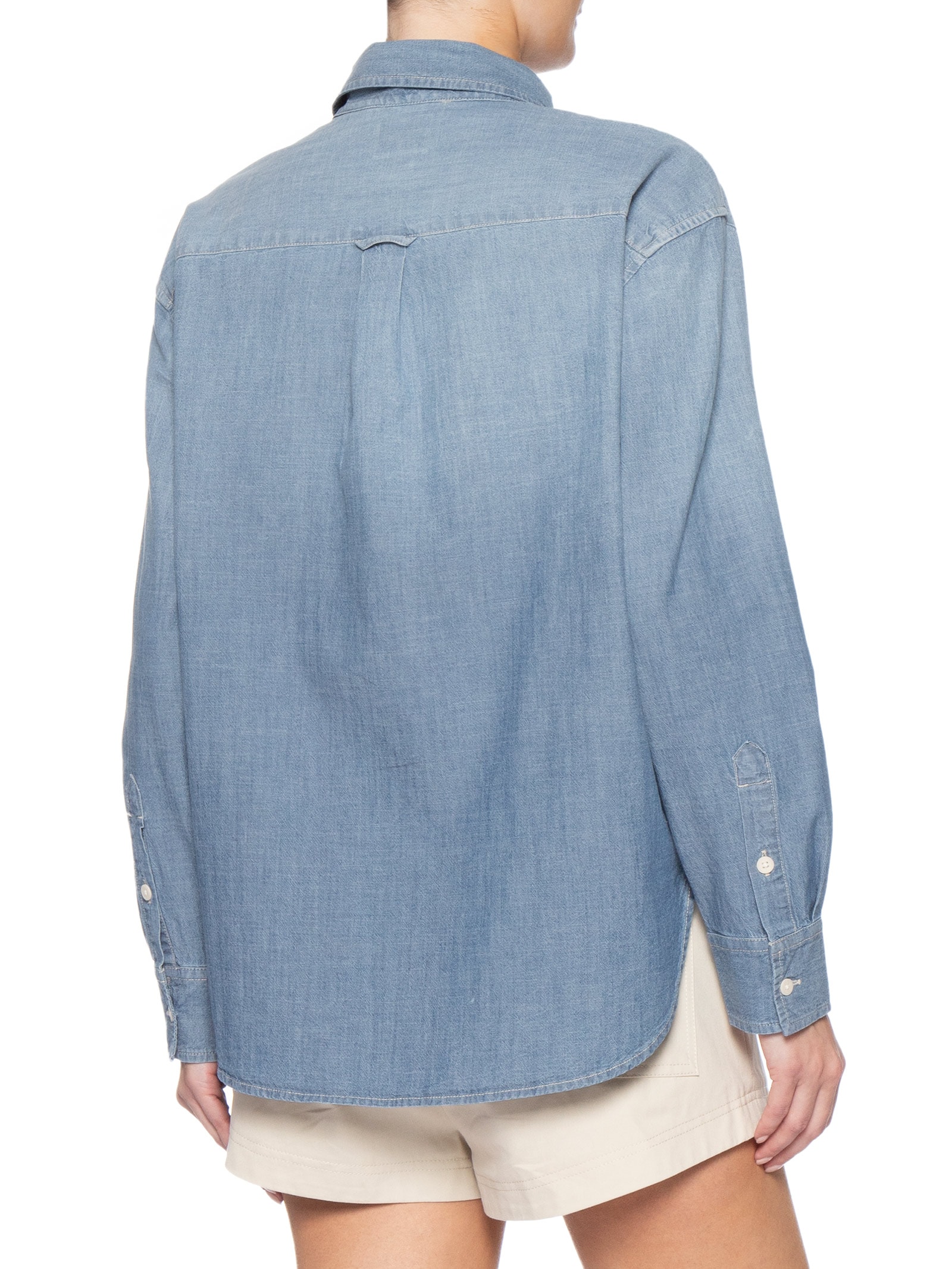 Camisa Feminina Harlie Boyfriend Azul Levi's
