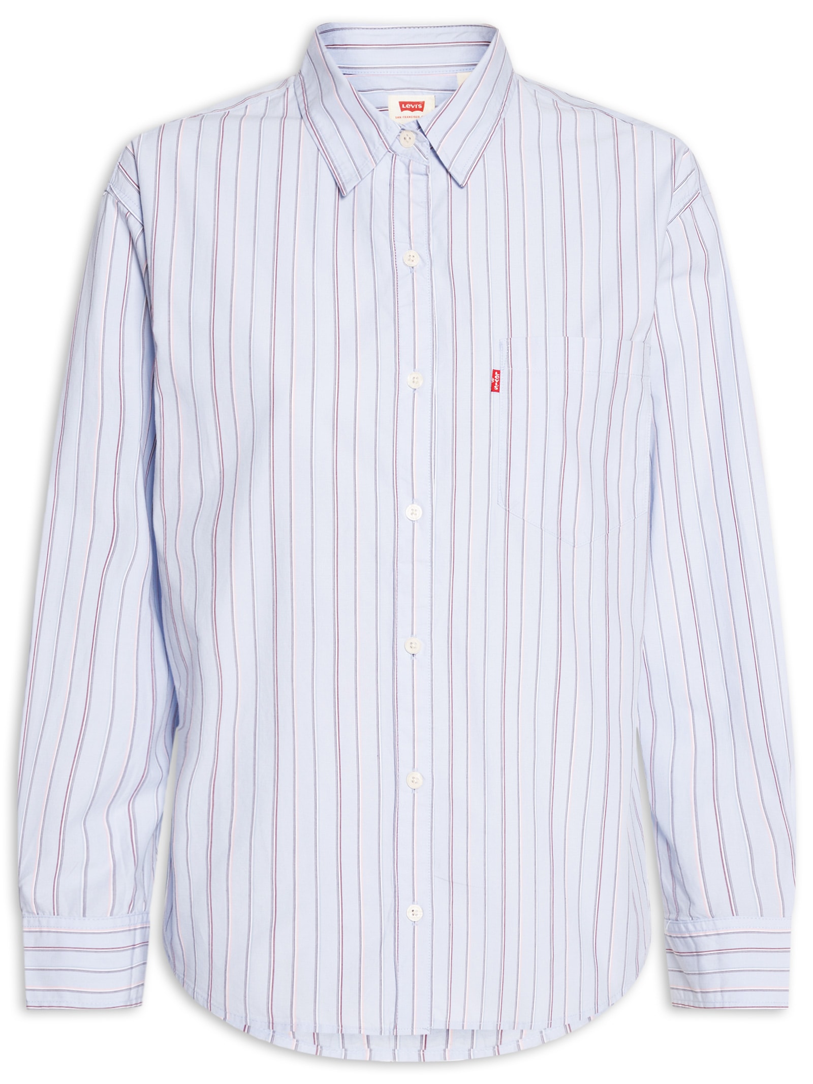 Camisa Feminina Harlie Boyfriend Shirt Azul Levi's