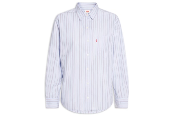 Camisa Feminina Harlie Boyfriend Shirt - Azul