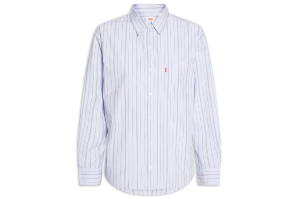Camisa Feminina Harlie Boyfriend Shirt - Azul