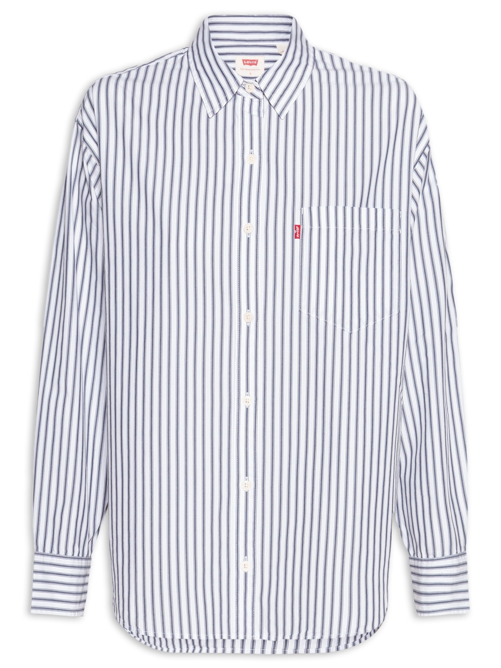 Camisa Feminina Harlie New Bf Shirt Azul Levi's