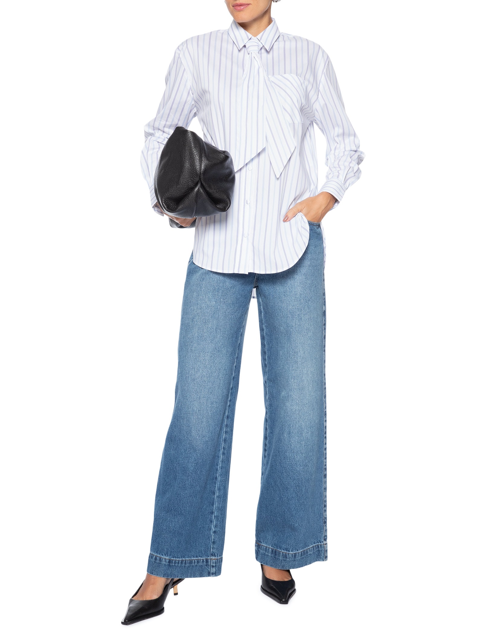 Camisa Feminina Helia Branco Le Lis