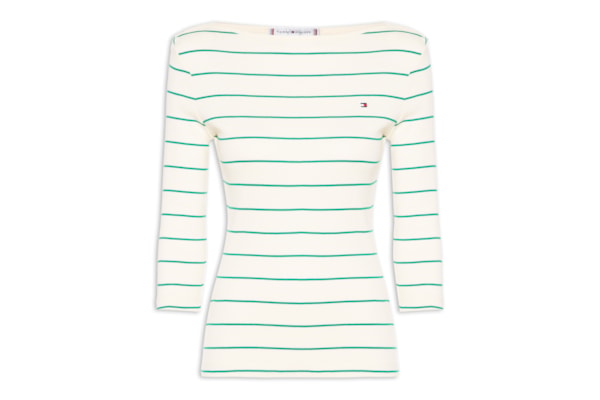 Camisa Feminina Heritage Crew Neck Tee - Bege