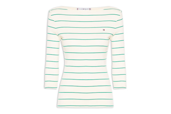 Camisa Feminina Heritage Crew Neck Tee - Bege