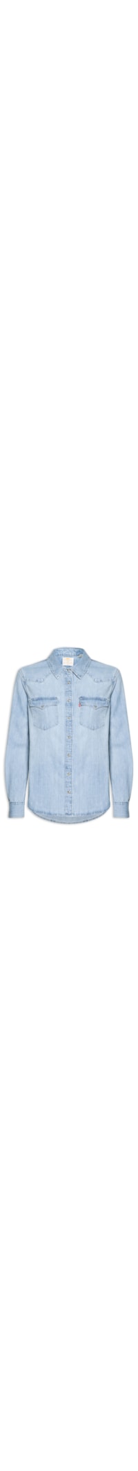 Camisa Feminina Heritage Western Denim - Azul