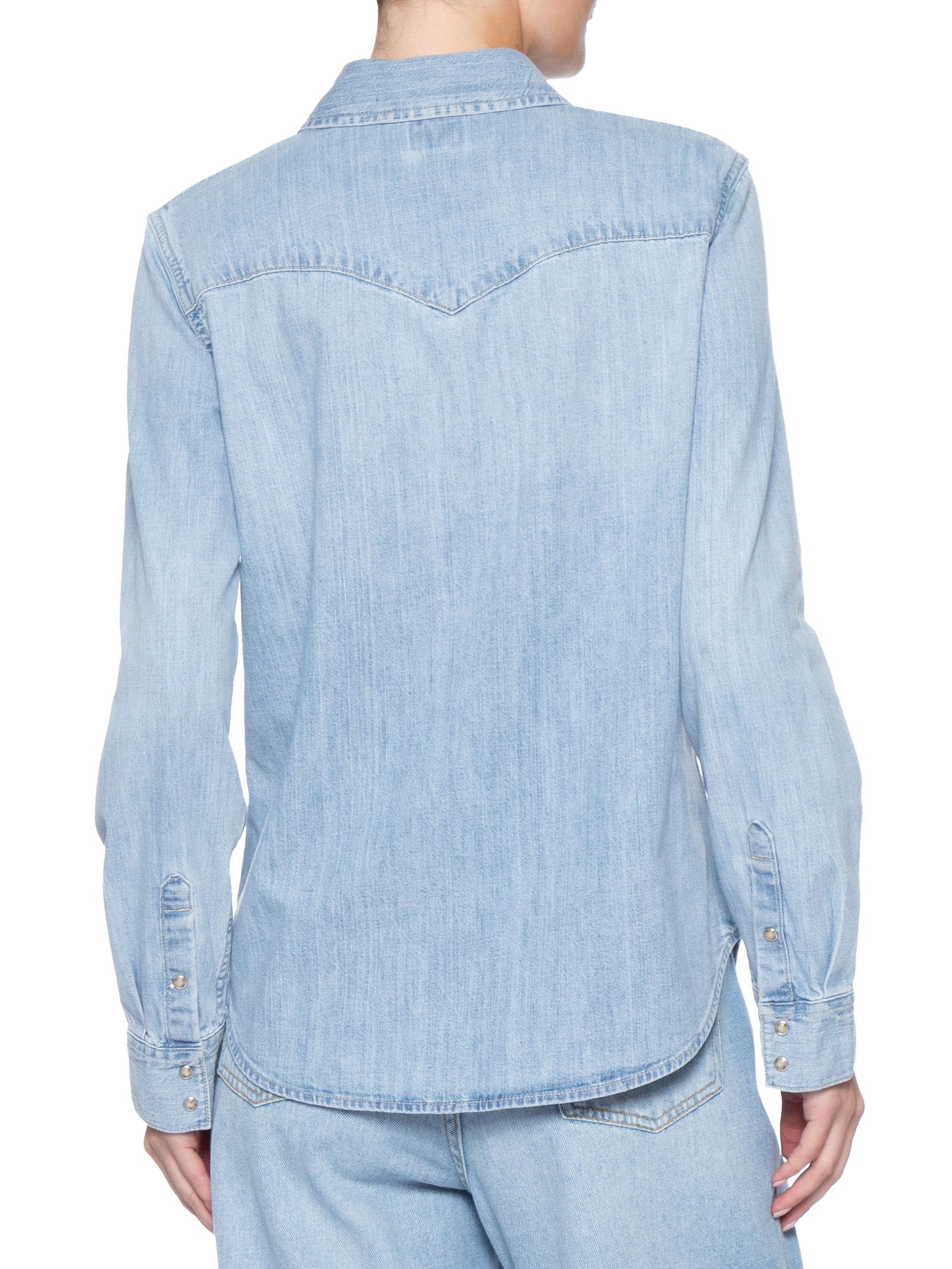 Camisa Feminina Heritage Western Denim Azul Levi's