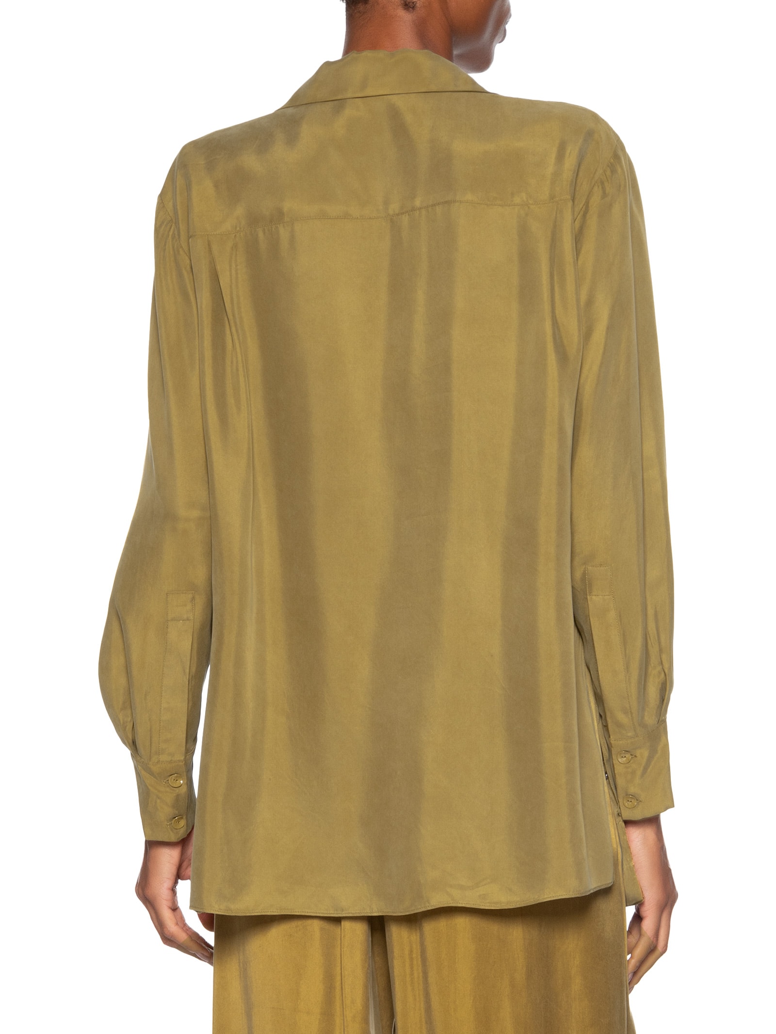 Camisa Feminina Ilhos Verde Animale