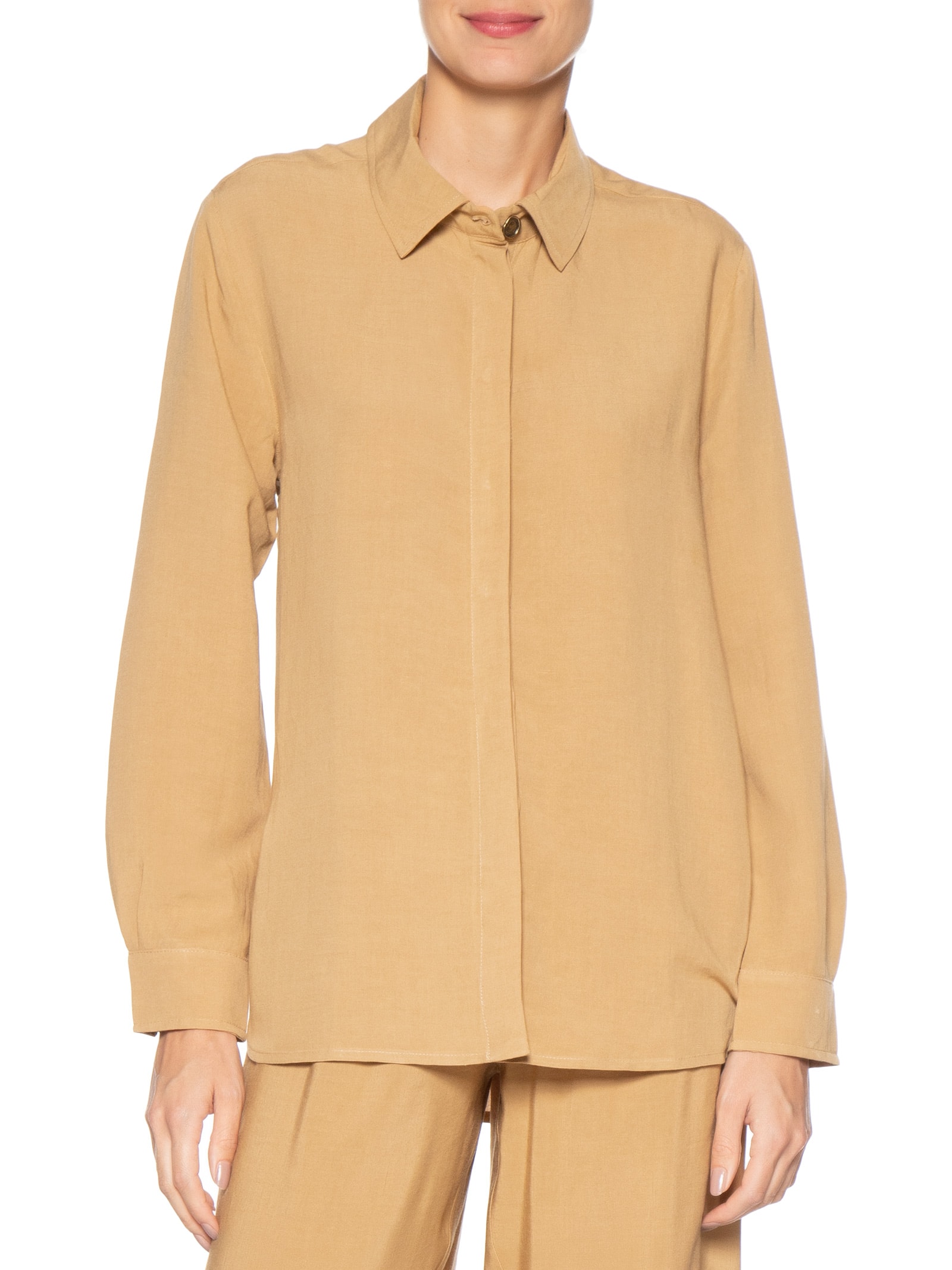 Camisa Feminina Ivete II Amarelo Le Lis