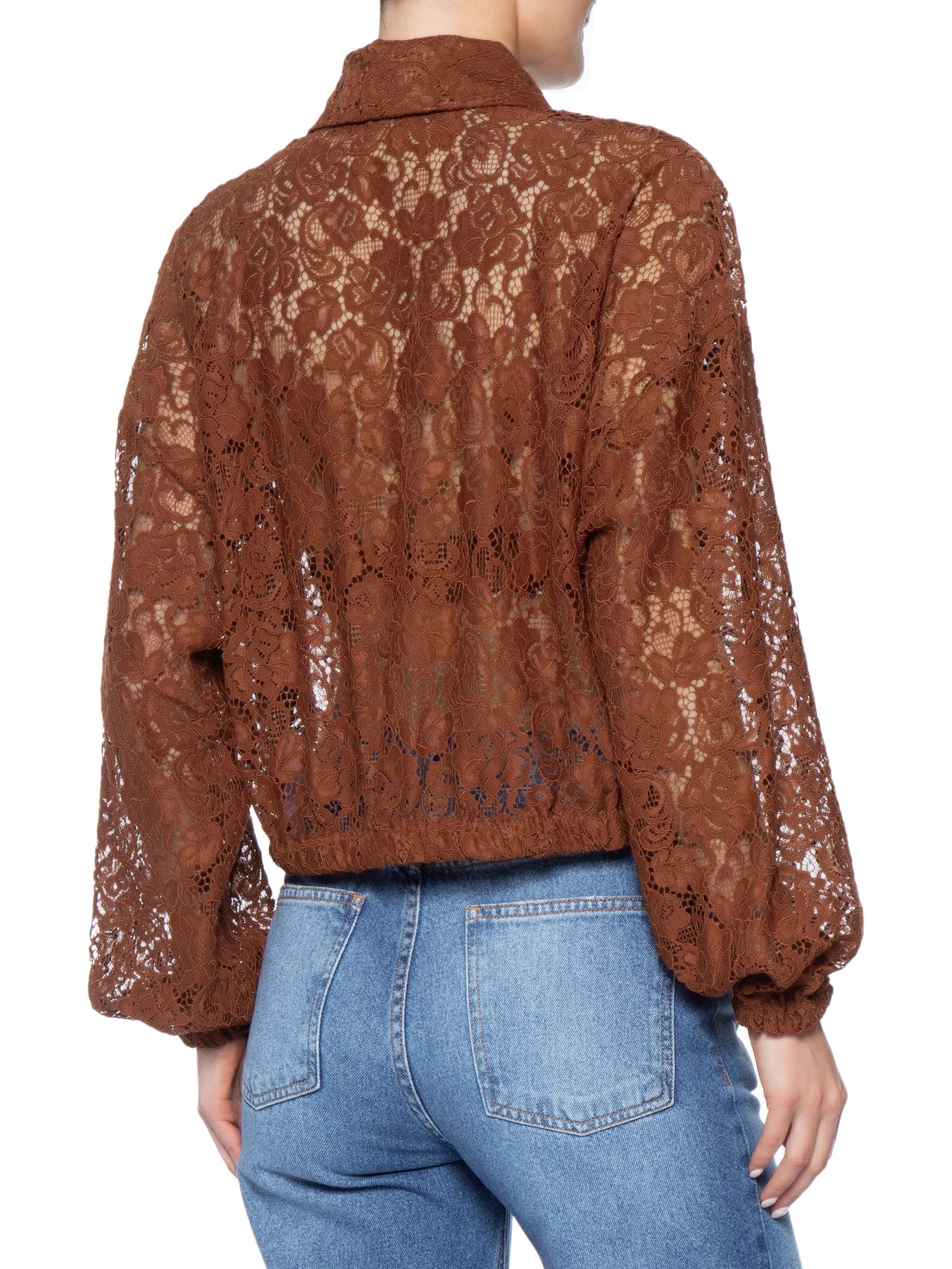 Camisa Feminina Jade Marrom Le Lis