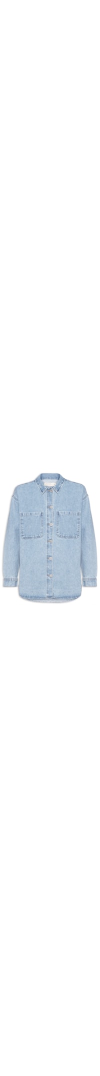 Camisa Feminina Jeans - Azul