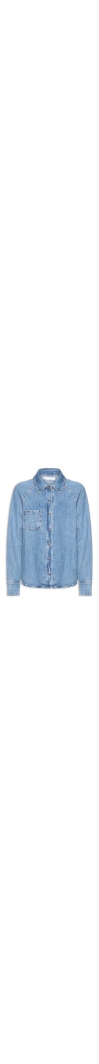 Camisa Feminina Jeans - Azul