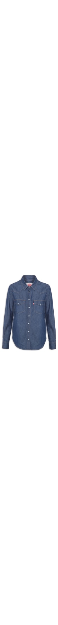 Camisa Feminina Jeans The Ultimate Western - Azul