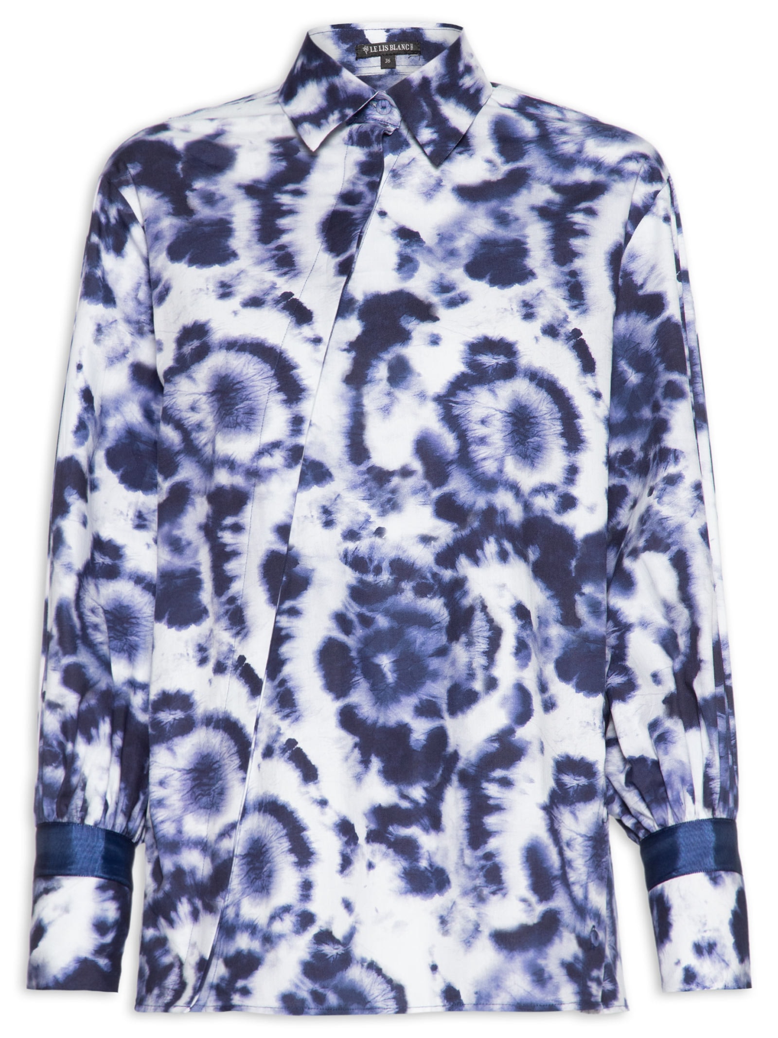 Camisa Feminina Jessica Azul Le Lis