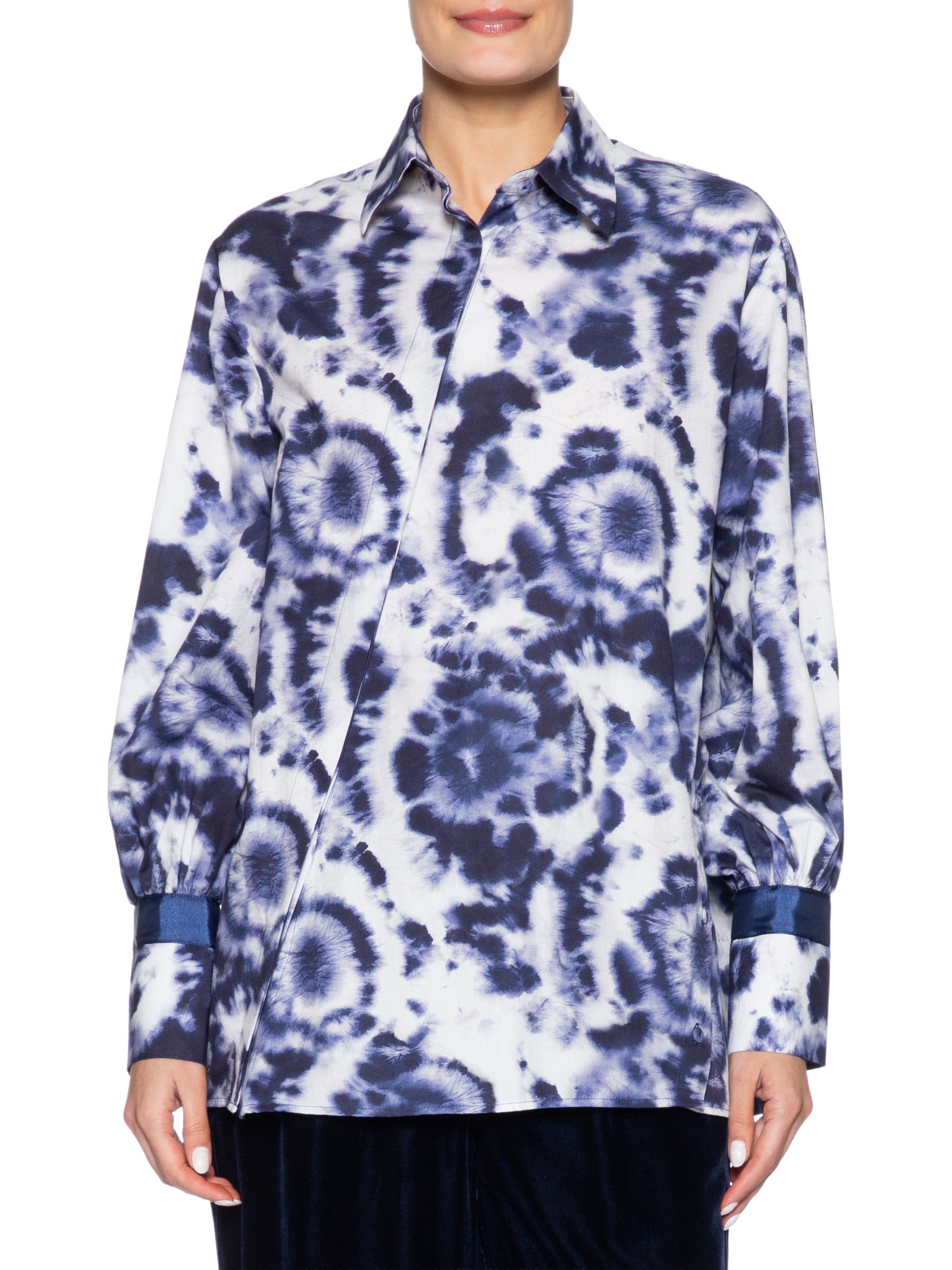 Camisa Feminina Jessica Azul Le Lis