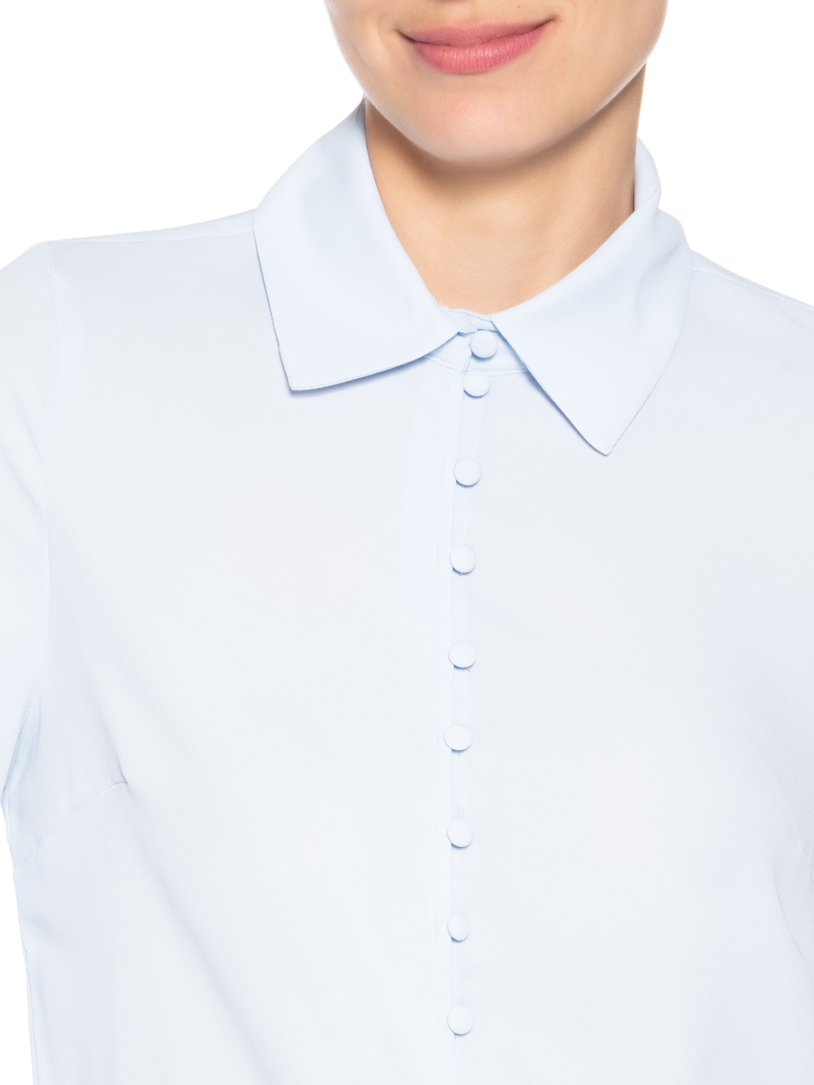 Camisa Feminina Jessy Azul Le Lis