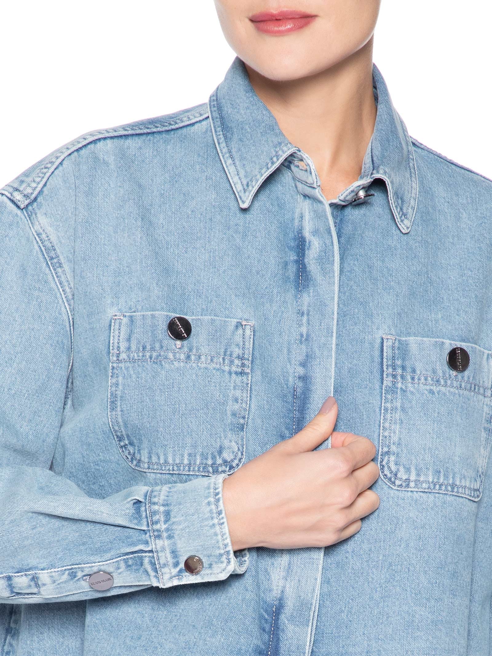 Camisa Feminina Juma Azul Le Lis