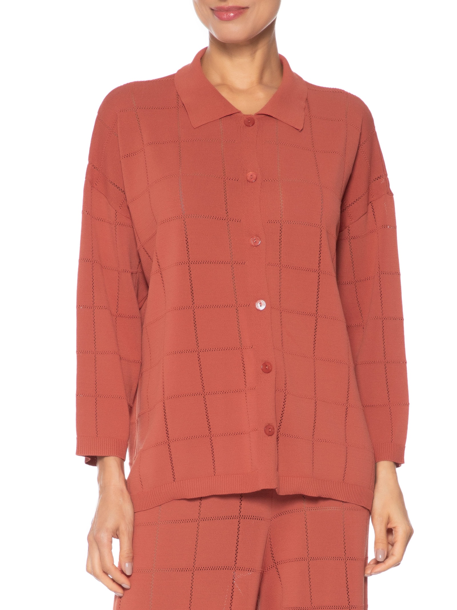 Camisa Feminina Kara Vermelho Le Lis