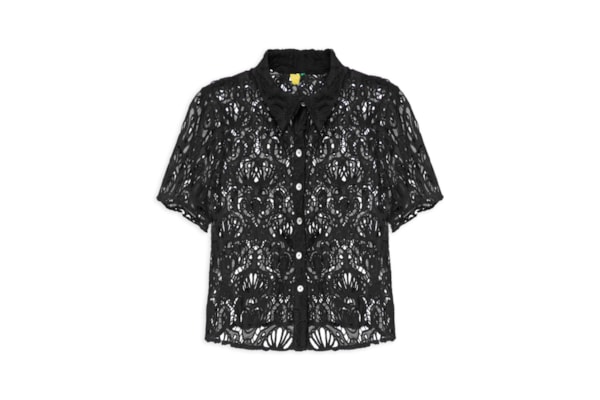 Camisa Feminina Laise Concha - Preto