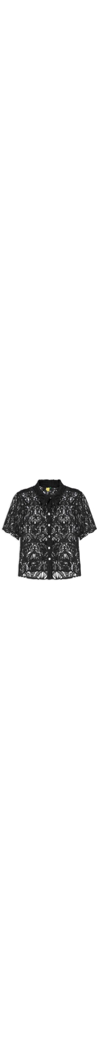 Camisa Feminina Laise Concha - Preto