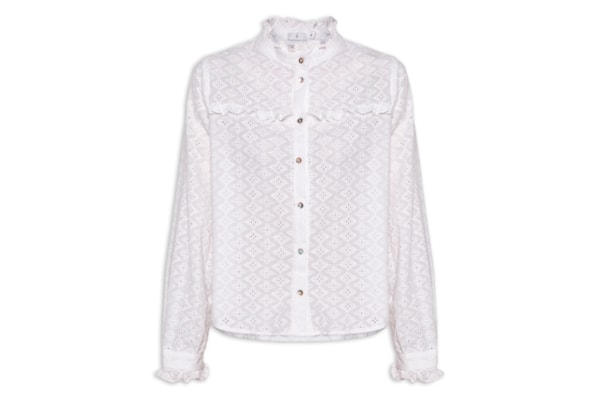 Camisa Feminina Laise Viv - Branco