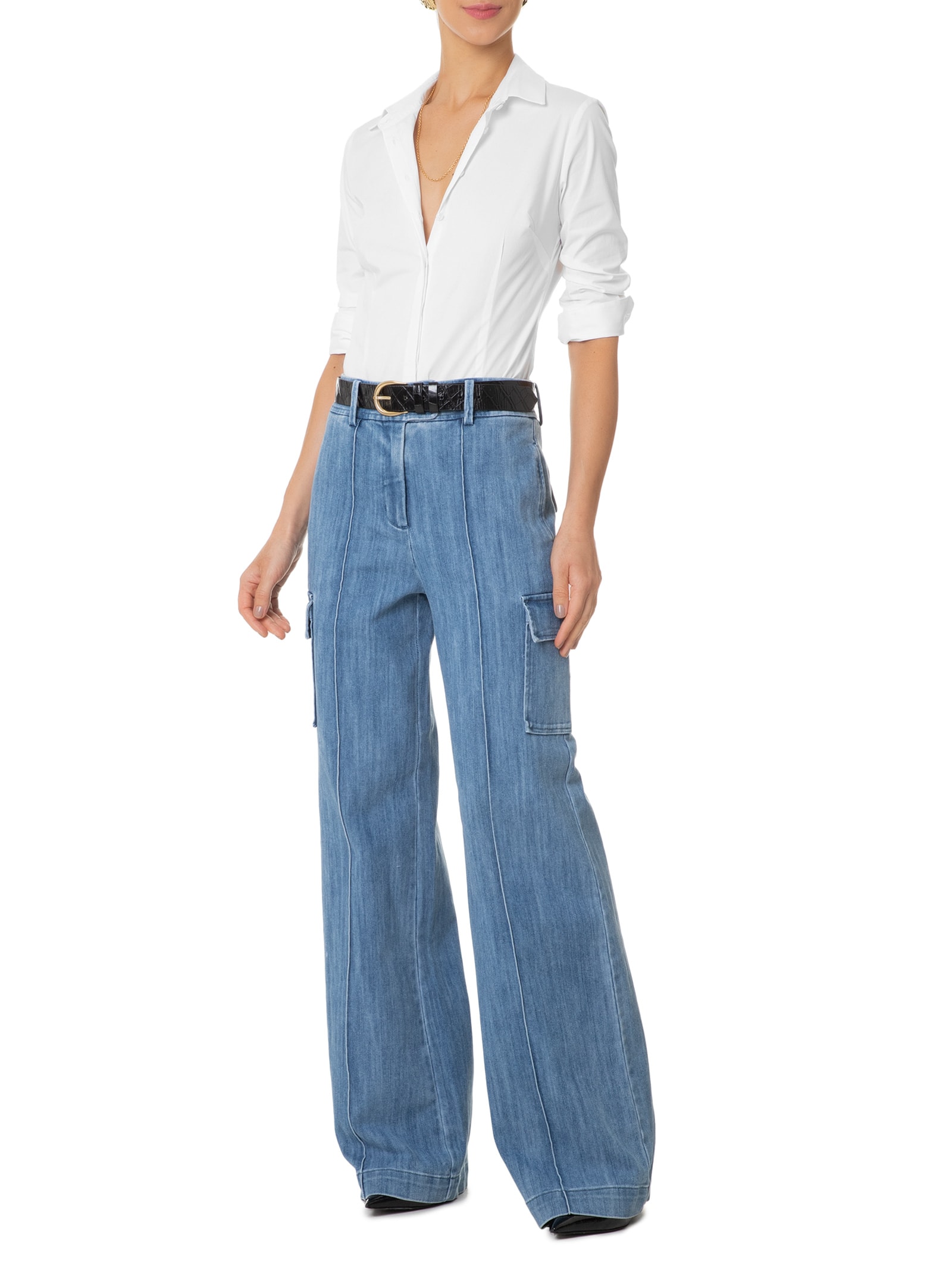 Camisa Feminina Lara Branco Le Lis