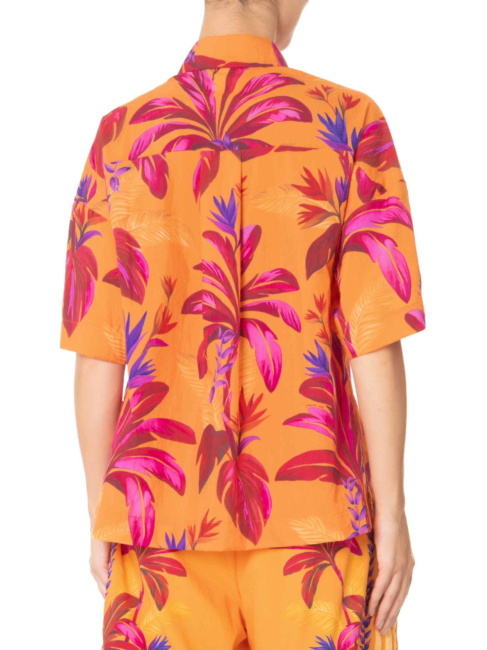 Camisa Feminina Laranja Adidas + Farm