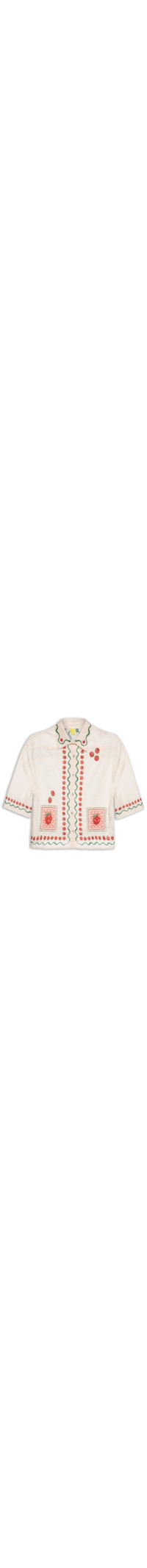 Camisa Feminina Lenço Tomatinhos - Bege