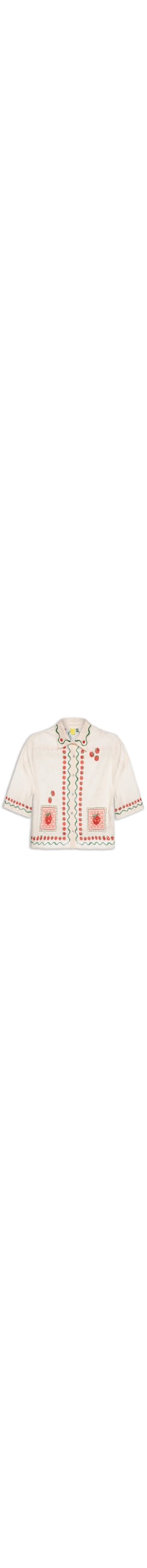 Camisa Feminina Lenço Tomatinhos - Bege