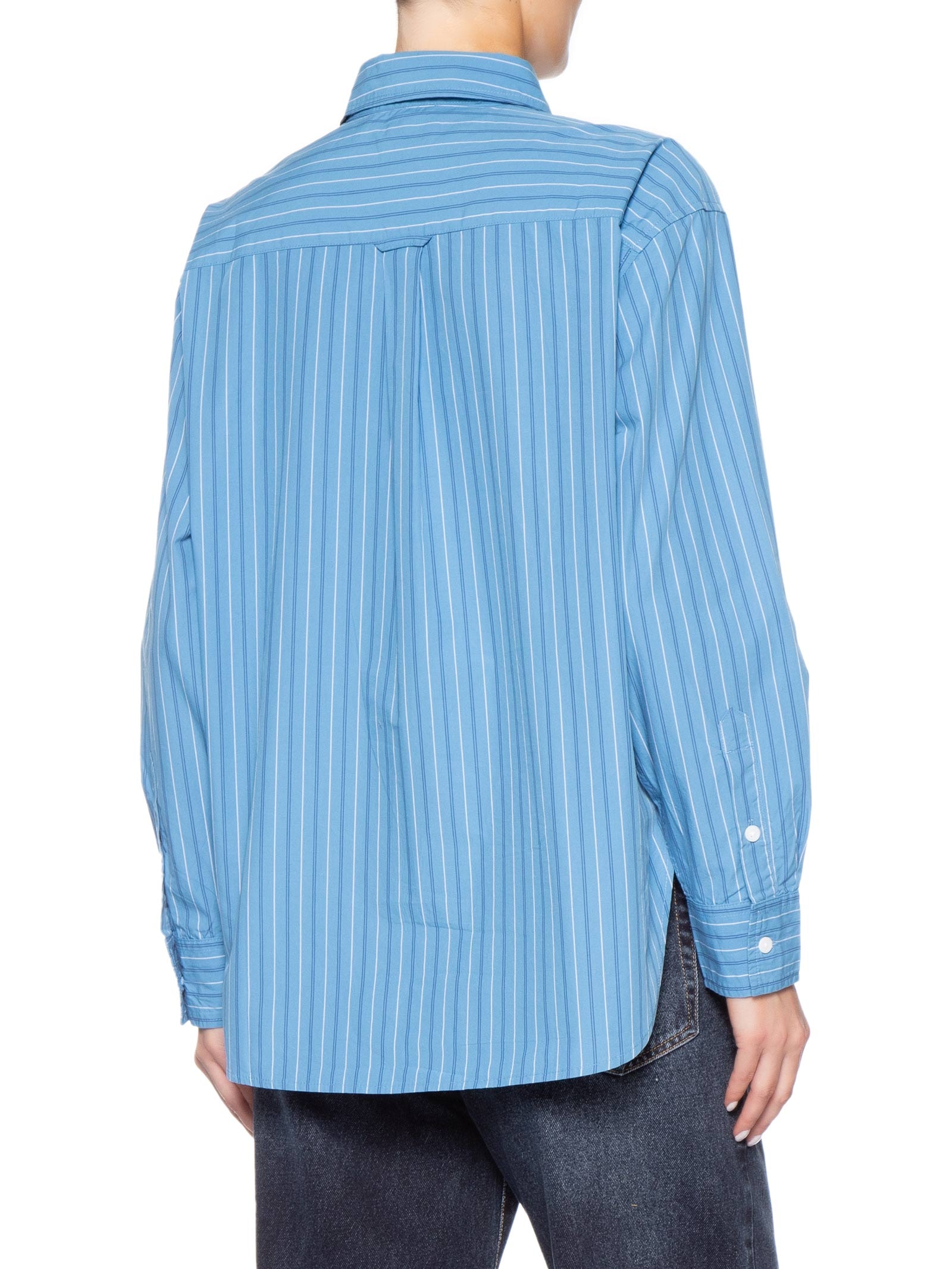Camisa Feminina Levi's® Harlie Boyfriend Shirt Azul Levi's