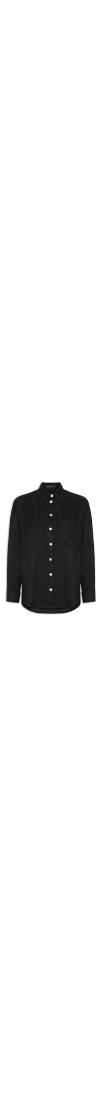 Camisa Feminina Linho - Preto
