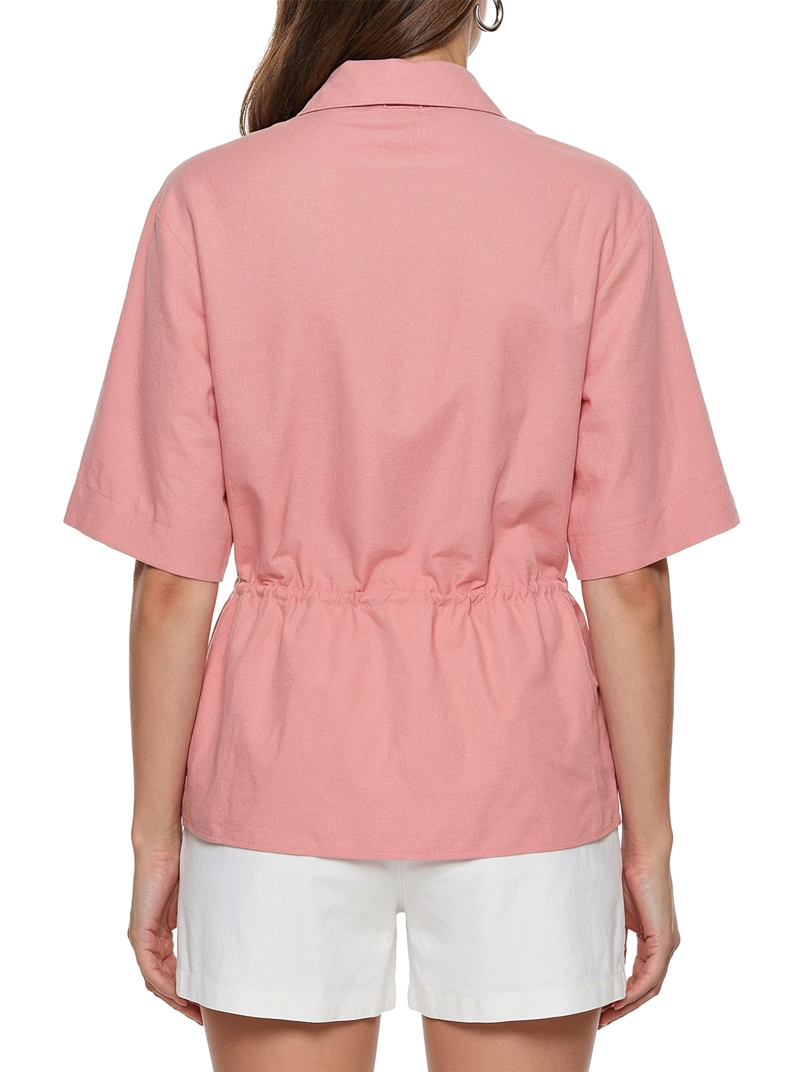 Camisa Feminina Linho Rosa Colcci