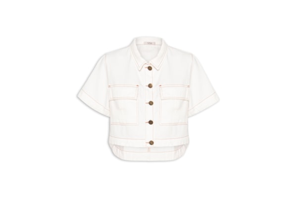 Camisa Feminina Lisa - Branco
