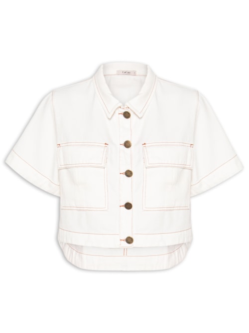 Camisa Feminina Lisa – Branco