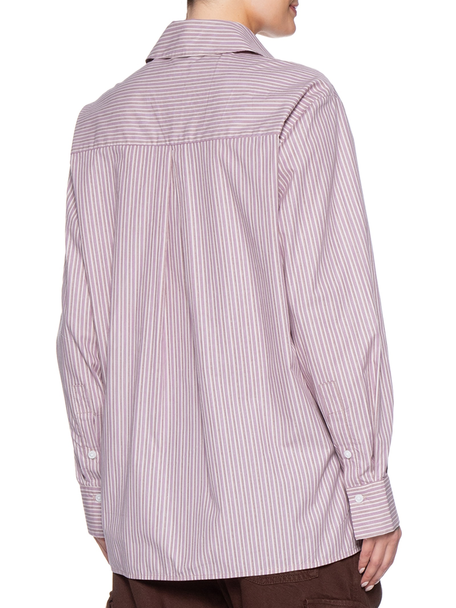 Camisa Feminina Listra Rose Rosa Animale