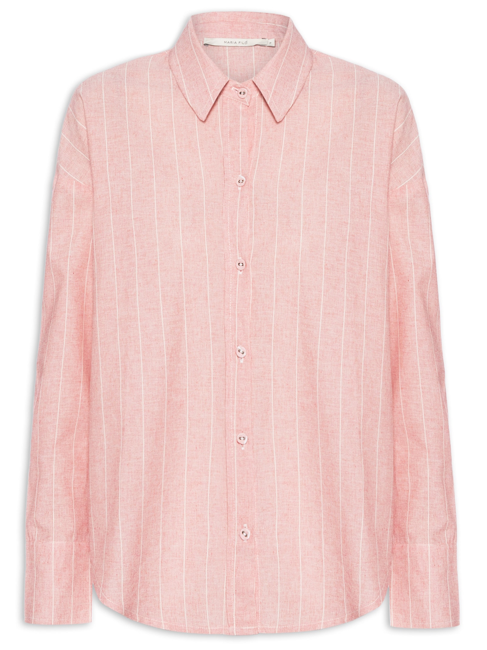 Camisa Feminina Listra Tamara Vermelho Maria Filó