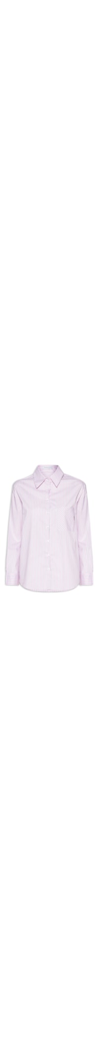 Camisa Feminina Listrada - Rosa