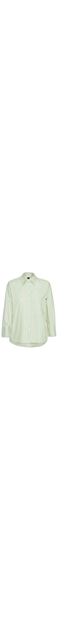 Camisa Feminina Listrada - Verde